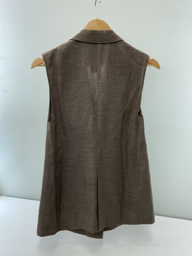 商品画像：ジレベスト/34/ポリエステル/BRW/13-07-11-07751 2