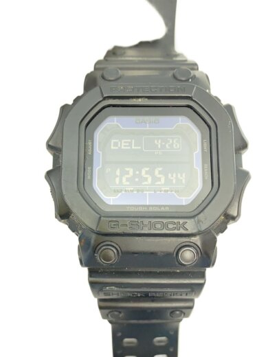 商品画像：ソーラー腕時計/デジタル/セラミック/BLK/BLK/SS/GX-56BB 1