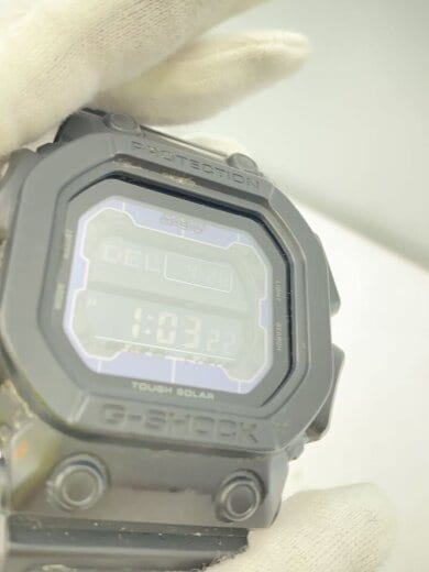 商品画像：ソーラー腕時計/デジタル/セラミック/BLK/BLK/SS/GX-56BB 6