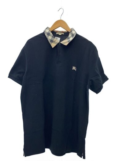 商品画像：ポロシャツ/XL/コットン/BLK 1