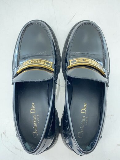 商品画像：DIOR CODE ローファー/37/ブラック/レザー/履きシワ有/スレ有// 3