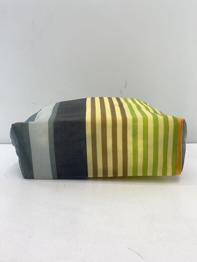 商品画像：MARKET STRIPE BAG/ハンドバッグ/--/マルチカラー/ストライプ 4