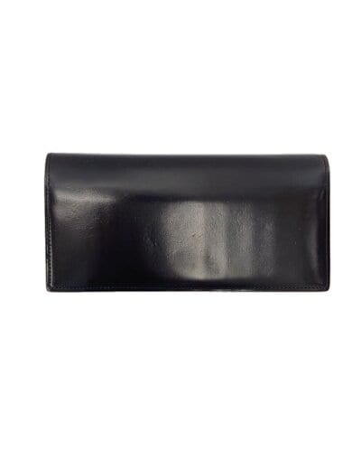 商品画像：2つ折り財布/馬革/BLK/メンズ 1