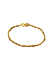 使用感有/ロープチェーンブレスレット/メッキ/GLD/レディース