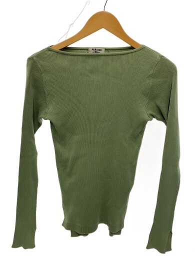 商品画像：長袖カットソー/1/コットン/GRN/A95B01RH 1