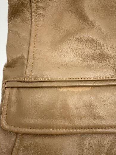 商品画像：テーラードジャケット/LL/牛革/BEG// 6