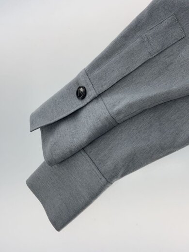 商品画像：シャツワンピース/38/ウール/GRY/B1004AFA047A// 5