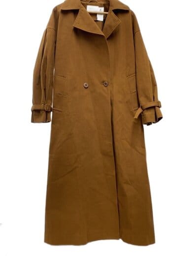 商品画像：コート/M/コットン/BRW/無地/1220500054-0 1