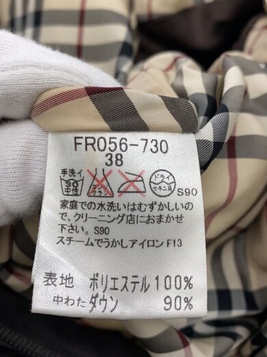 商品画像：ダウンコート/38/ポリエステル/BRW/FR056-730 4