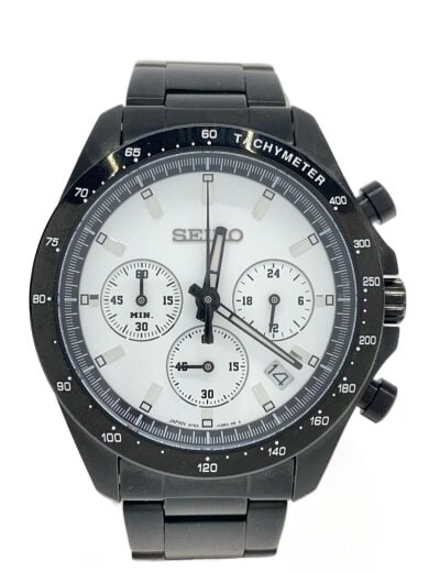 商品画像：nano universe別注/クロノグラフ/アナログ/ステンレス/WHT/BLK/SS 1