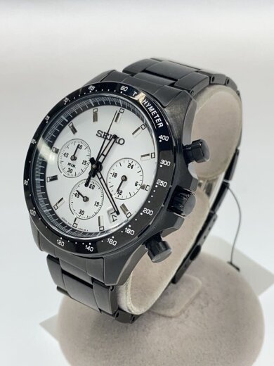 商品画像：nano universe別注/クロノグラフ/アナログ/ステンレス/WHT/BLK/SS 2