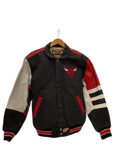 商品画像：90s/リバーシブル/シカゴブルズ/スタジャン/ヨゴレ 1