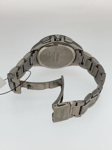 商品画像：BRIGHTZ/ソーラー腕時計/アナログ/ステンレス/BLK/SLV/8B63-0AB0 4