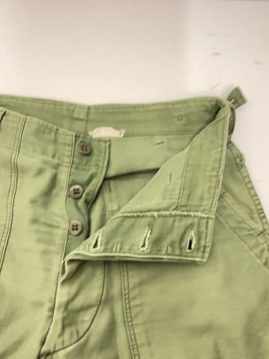 商品画像：50s/平ボタン/ベイカーパンツ/サイドアジャスター/ボトム/--/--/KHK/OG-107 3