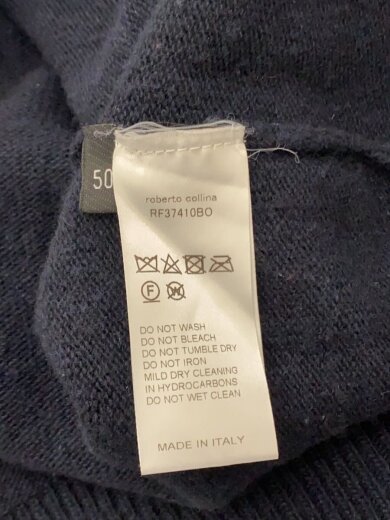 商品画像：カーディガン(厚手)/5/ウール/NVY/RF37410BO 4