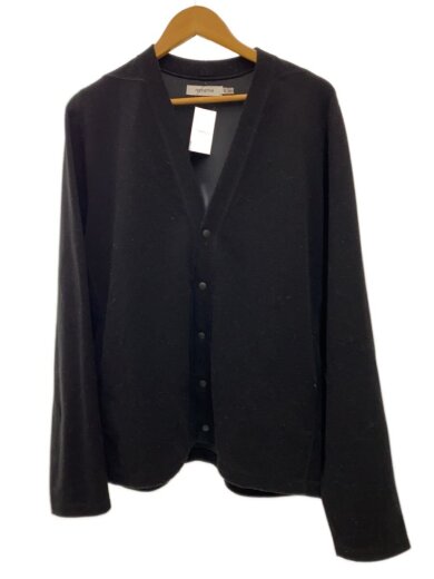 商品画像：カーディガン(厚手)/3/ポリエステル/BLK/NN-C4201 1