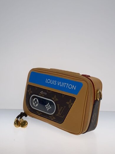 商品画像：Baladeur Wearable Wallet/タバコ臭有/レザー/BRW/総柄/M14062 2