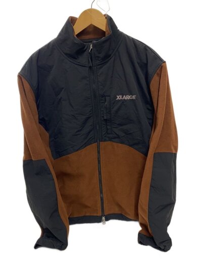 商品画像：21AW/PANELED FLEECE JACKET/M/ポリエステル/BRW/10121402100// 1