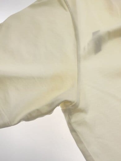 商品画像：21SS/アーチロゴプリント クルーネック/シミ汚れ有/48/コットン/WHT/HUMU0200AP// 7