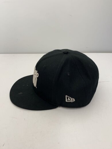 商品画像：キャップ/7 3/8/ポリエステル/BLK/無地/メンズ/使用感有// 2