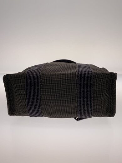 商品画像：エールライン/リュック/キャンバス/GRY/総柄/使用感・若干変色有/内側汚れ有/// 4