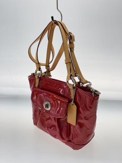 商品画像：ショルダーバッグ/エナメル/RED/G0973 2