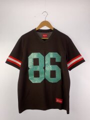 カットソー/M/ポリエステル/BRW/22SS/Faux Croc Football Jersey
