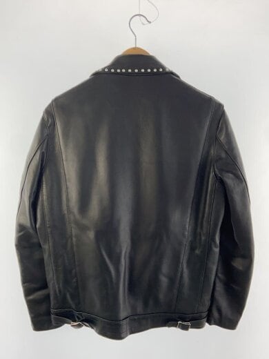 画像：uniform experiment × JAMES GROSEダブルライダースジャケット/42/羊革/BLK/UE-2120002