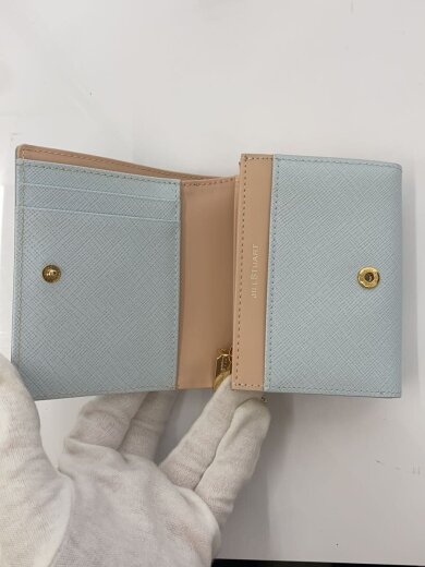 商品画像：2つ折り財布/--/BLU/無地/レディース 4