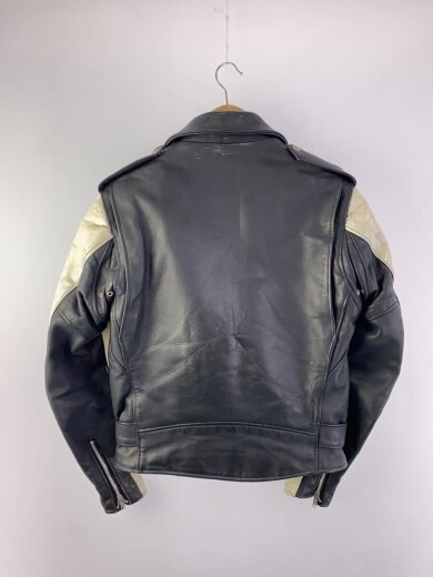 商品画像：ダブルライダースジャケット/36/レザー/BLK/ONE STAR/レザー状態考慮/穴あき有 2