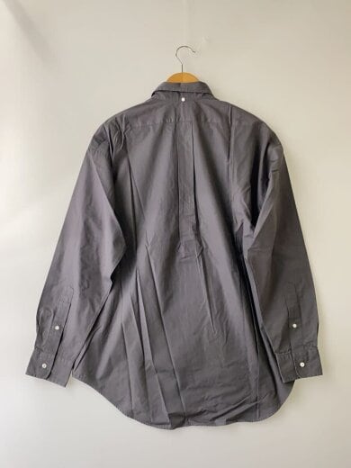 商品画像：長袖シャツ/1/コットン/GRY/無地/GM203-50081// 2