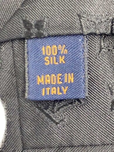 商品画像：ネクタイ/シルク/BLK/メンズ/MR1221 4