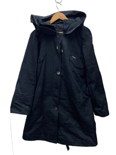 商品画像：コート/44/ポリエステル/BLK/総柄/UR7935 66549 1