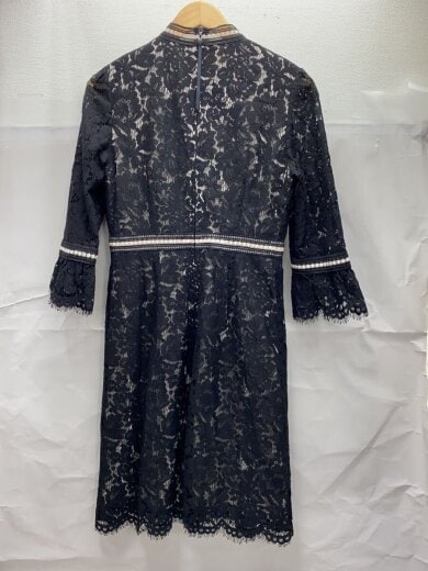 商品画像：chriscelin/長袖ワンピース/38/--/BLK/花柄/311-1643 2