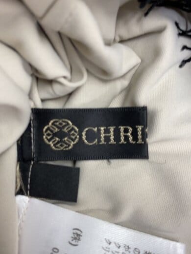 商品画像：chriscelin/長袖ワンピース/38/--/BLK/花柄/311-1643 3