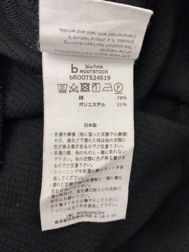 商品画像：Rough＆Smooth Thermal Over-neck/3/コットン/BLK/bROOTS24S19S25// 4