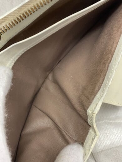 商品画像：2つ折り財布/レザー/WHT/メンズ// 7