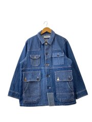 25-26AW/COVERALL JACKET 3YR WASH/4/コットン/IDG//