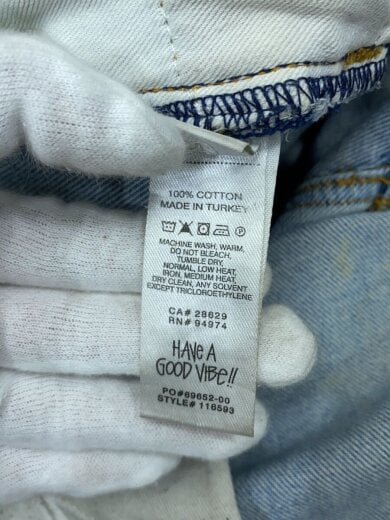 商品画像：SS LINK BIG OL JEANS/36/コットン/IDG/116593/22AW/状態考慮// 5