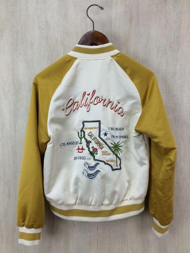 画像：RODEO CROWNSスカジャン/S/ポリエステル/BEG/ベージュ2