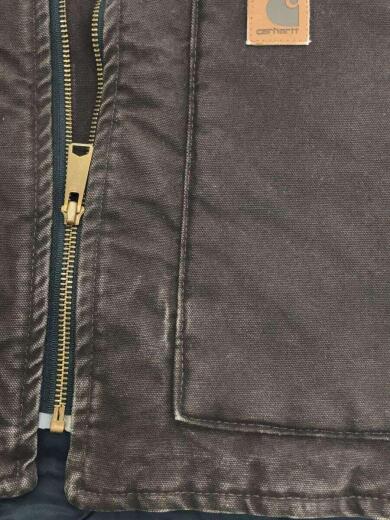 画像：Carharttサンドストーンベスト/ダックベスト/ベスト/XL/コットン/BRW/無地/V02 DKB8