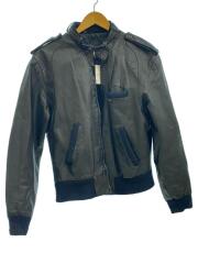 レザージャケット・ブルゾン/40/レザー/BLK