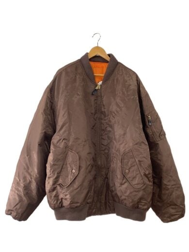商品画像：DELF U.S.A/フライトジャケット/XXL/ナイロン/BRW 1