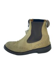 ソール減り有/サイドゴアブーツ/--/BEG