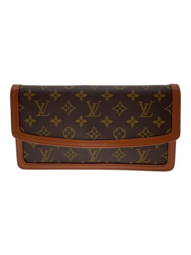 商品画像：ポシェット・ダムPM_モノグラム・キャンバス/PVC/BRW// 1