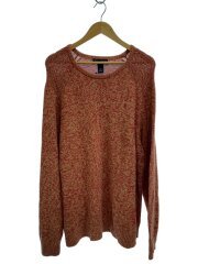 ニット・セーター(厚手)/XL/コットン/RED