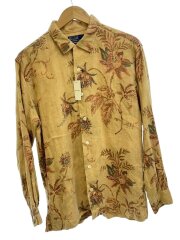 CALDWELL Fine Linen/オープンカラー/長袖シャツ/M/リネン/CML