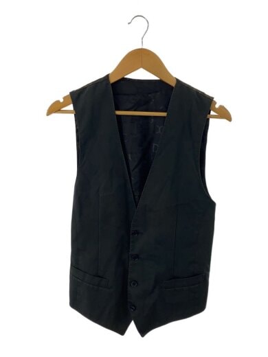 商品画像：黒タグ/ジレベスト/46/コットン/BLK/G7063T// 1