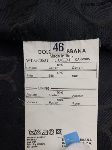 商品画像：黒タグ/ジレベスト/46/コットン/BLK/G7063T// 4