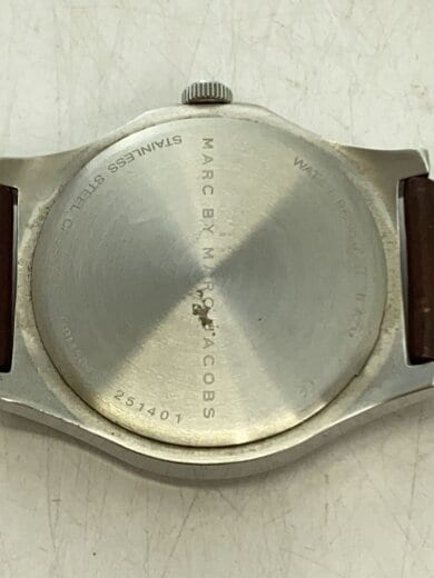 商品画像：クォーツ腕時計/アナログ/レザー/WHT/BRW/SS/MBM5045 3